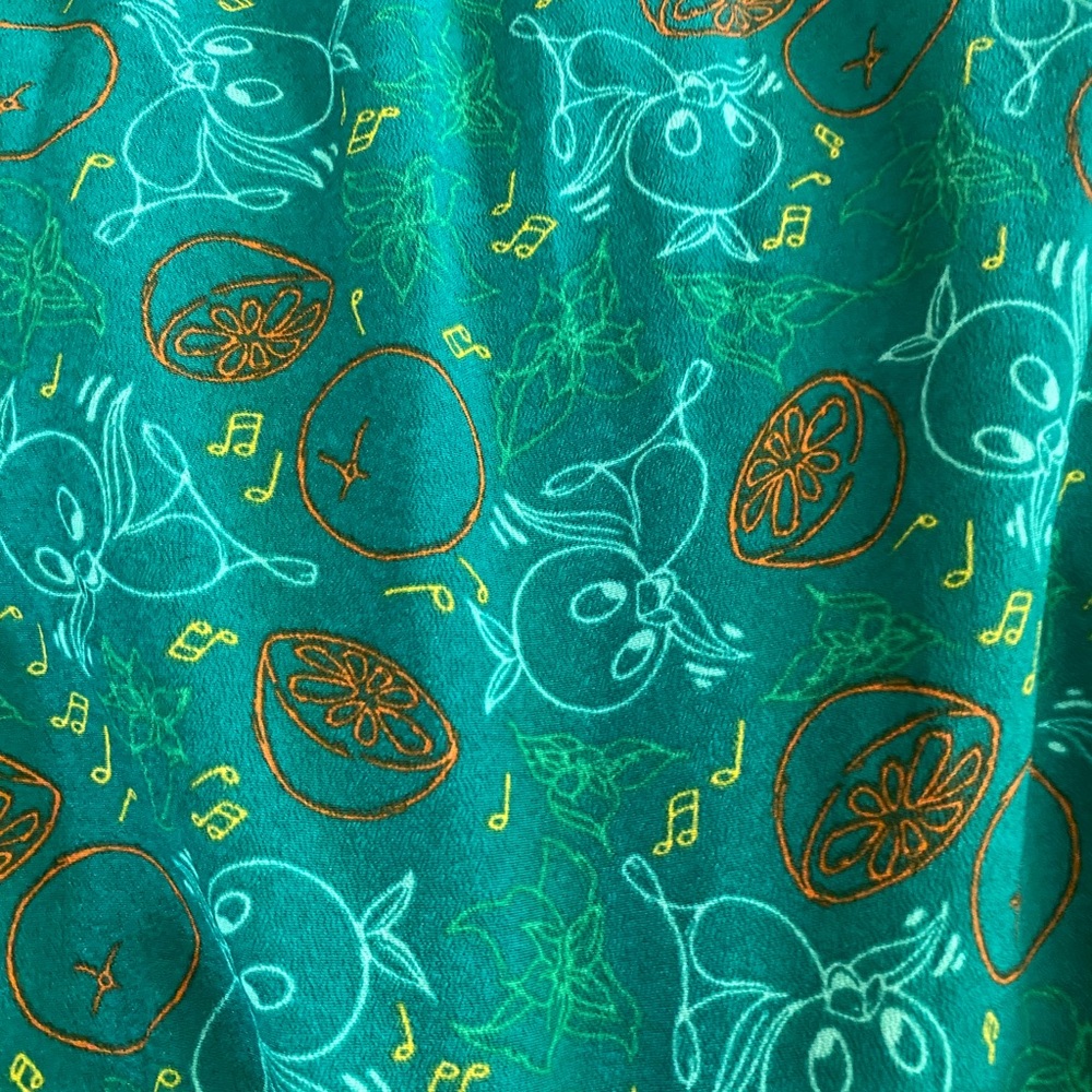 Disney dress shop NWT orange bird retro midi dress size 1x.  5h - Picture 2 of 9